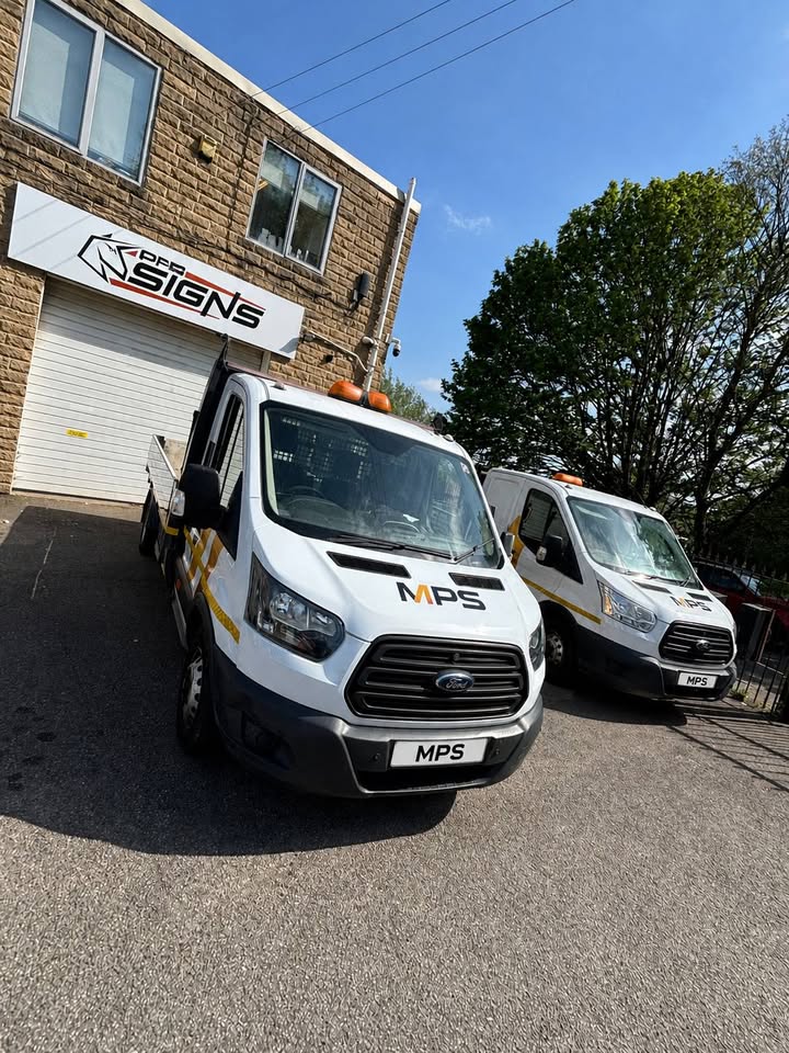 Thankyou to CLM Signs for doing the first 2 of our vans, we can't wait to see them all matching 👍